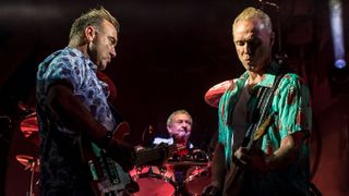 Onstage with Nick Mason's Saucerful Of Secrets