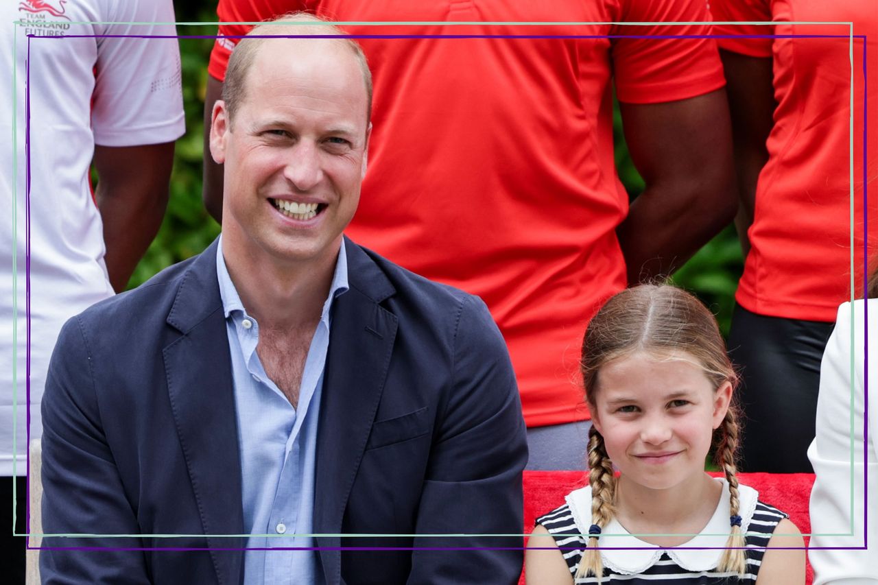 Prince William and Princess Charlotte