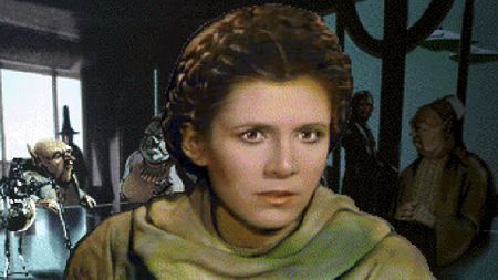 Princess Leia in Star Wars: Rebellion