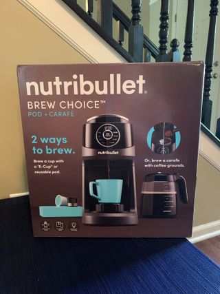 NutriBullet Brew Choice Pod + Carafe box