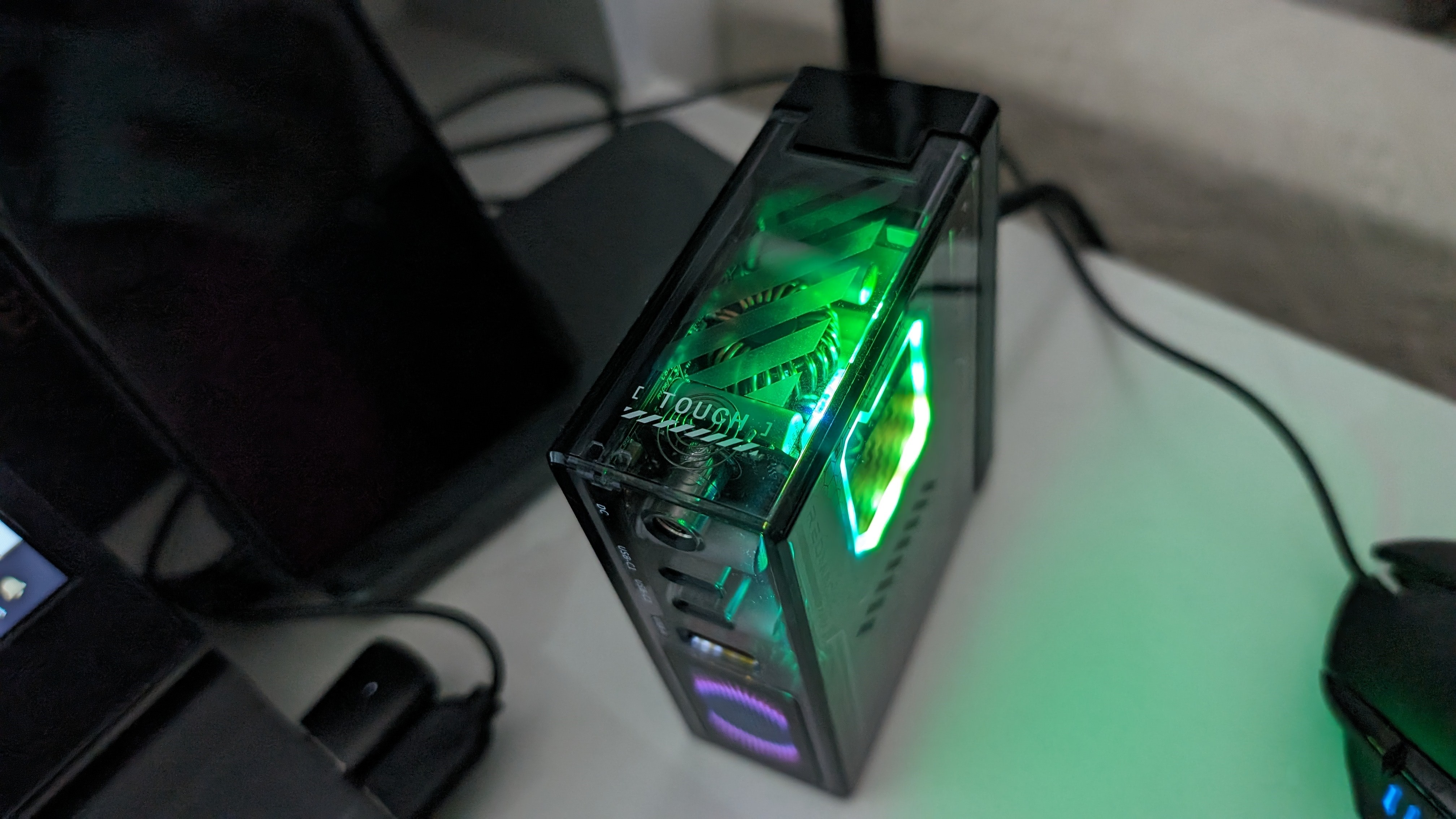 RedMagic takes on SHARGE with this cool 150W transparent GaN charger