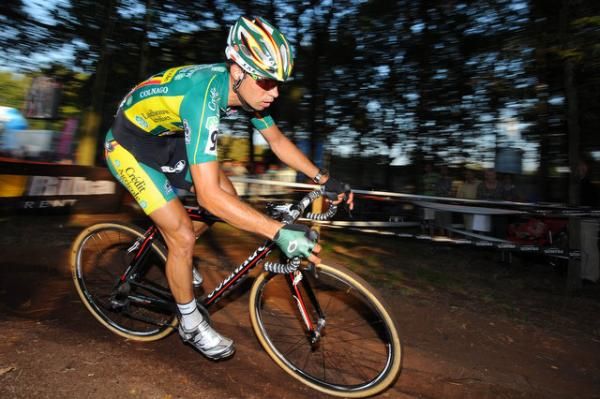 Sven Vanthourenhout in his new Landbouwkrediet colors