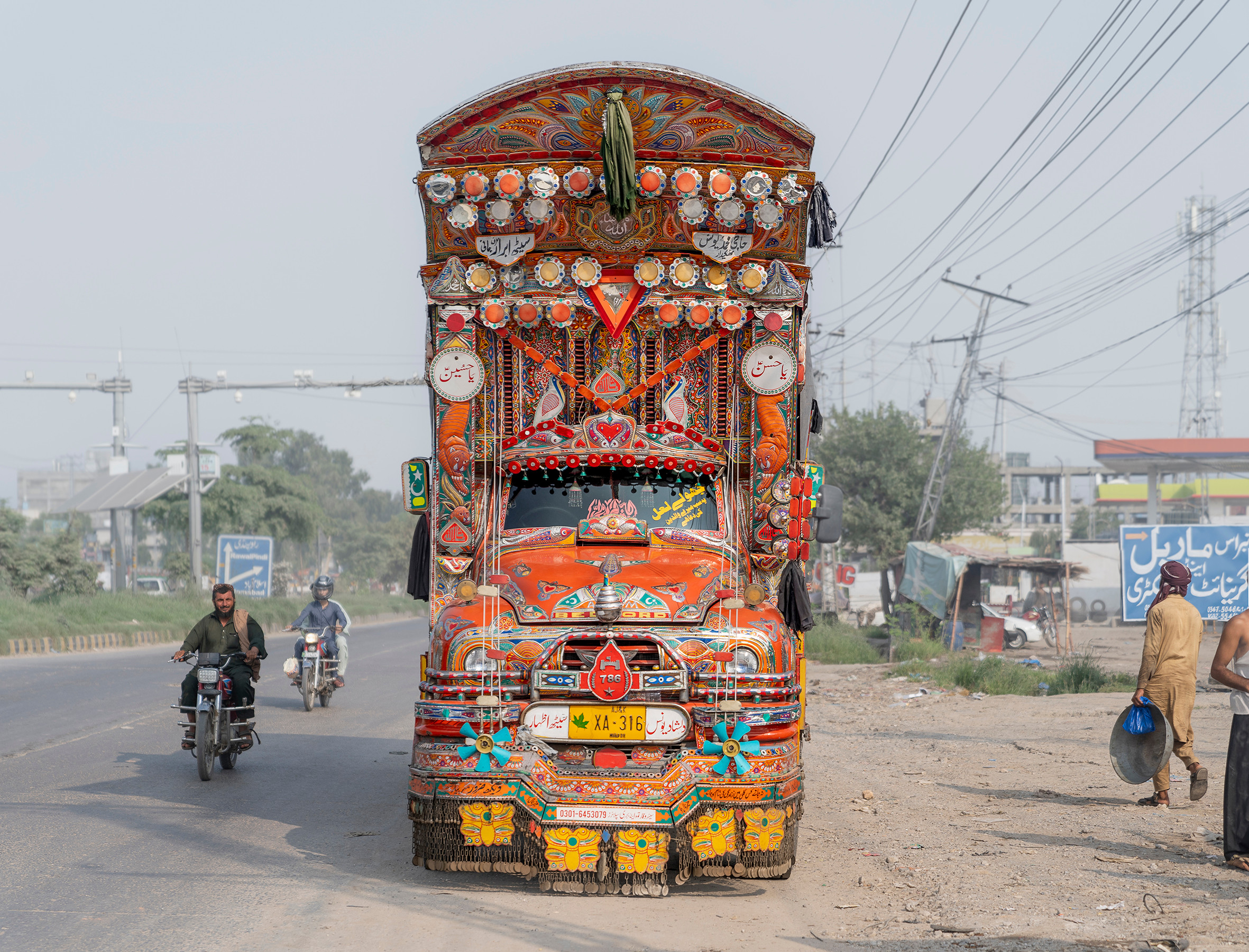 Photographed in Rawalpindi, Pakistan, from Trucks and Tuks