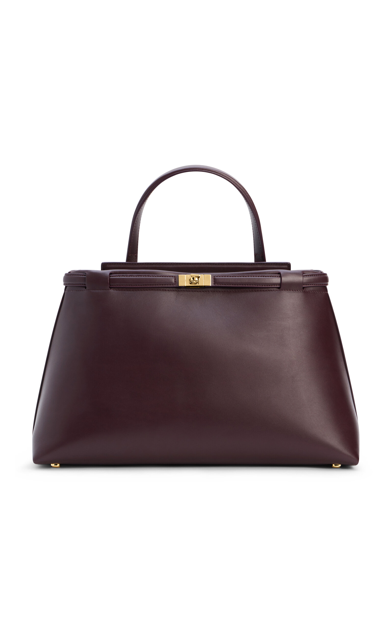 Leon&amp;eacute; Medium Leather Top Handle Bag