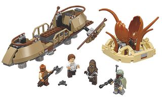 Lego "Star Wars" Desert Skiff Escape building set ($29.99)