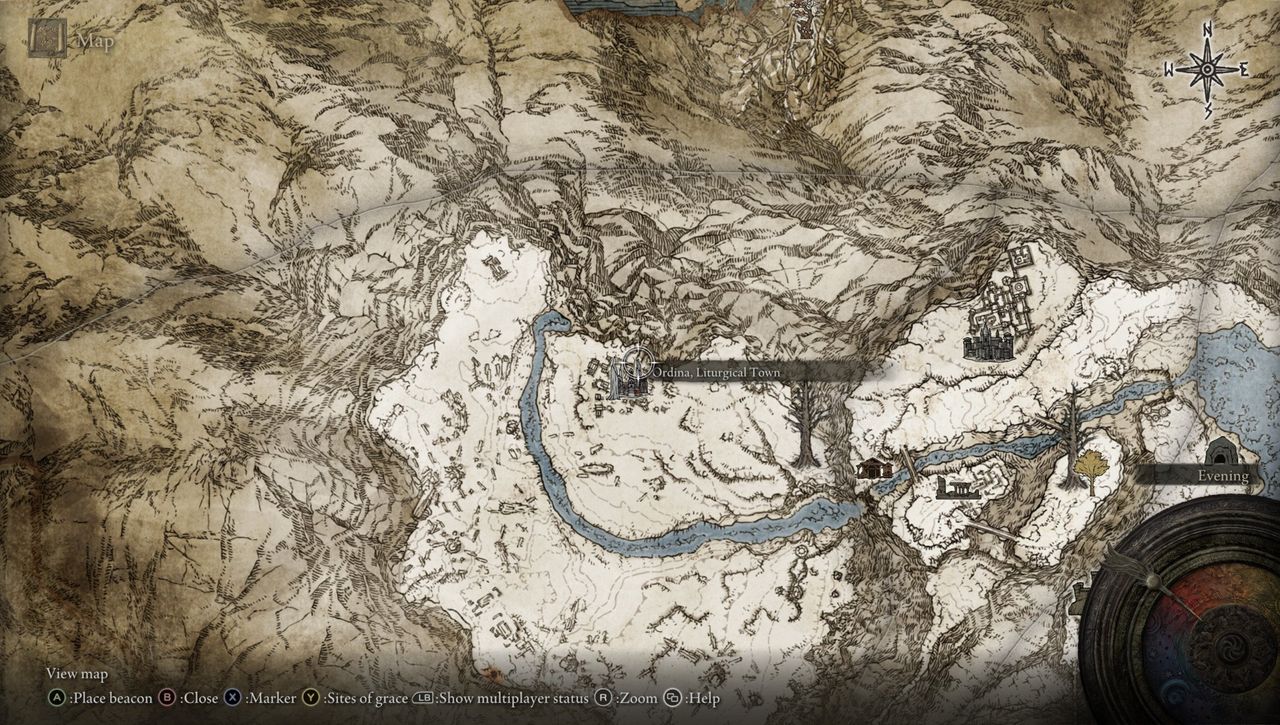 Black Knife Set Location