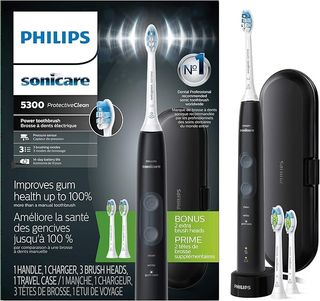 Philips Sonicare, Philips Sonicare Protectiveclean 5300 Rechargeable Electric Toothbrush, Black Hx6423/34