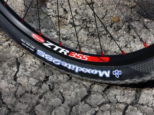 Kabush has been a long-time user of Stan Koziatek's NoTubes ZTR rims.