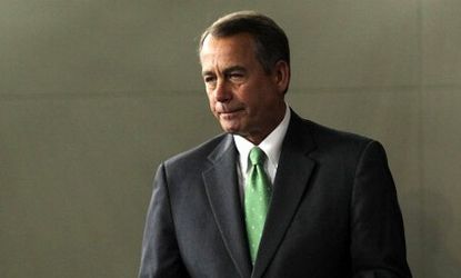 Both sides have to "rein in government - not [shut] it down," says Speaker of the House John Boehner.