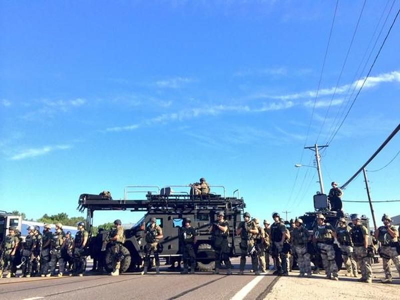 Ferguson police arrest two journalists