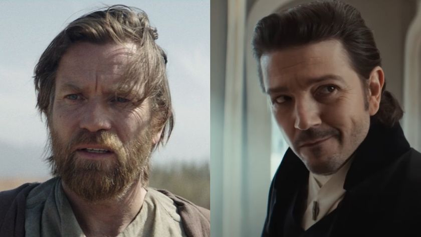 Ewan McGregor in Obi-Wan Kenobi/Diego Luna in Andor