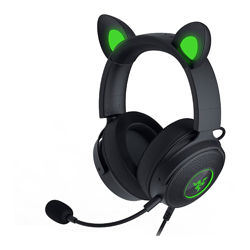 Razer gaming headset with bear ears