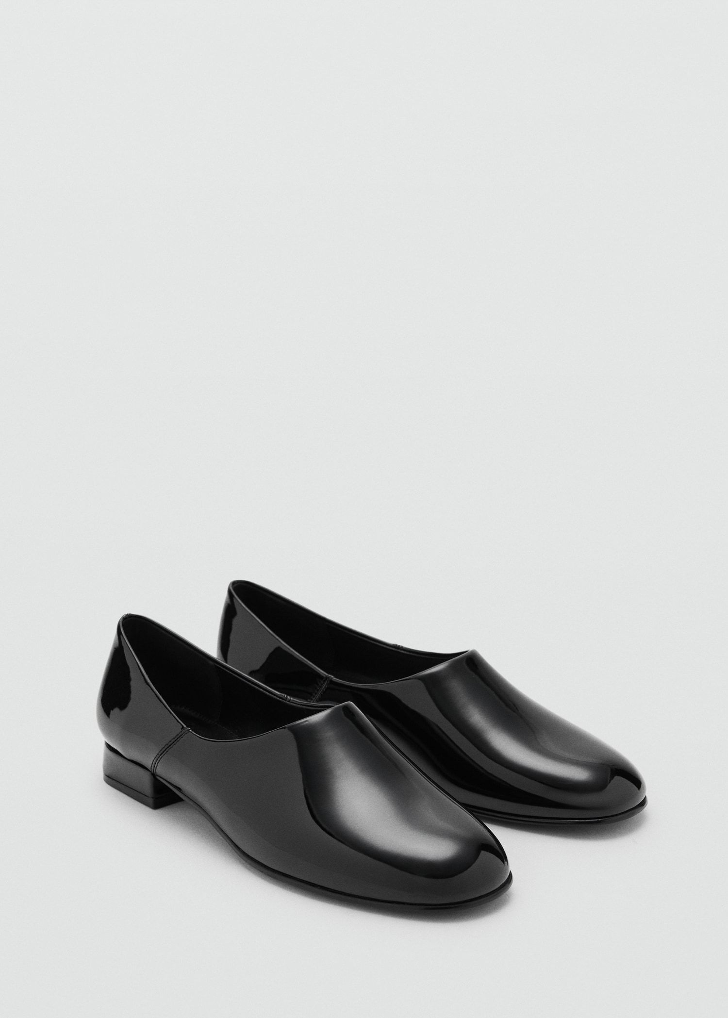 Patent Leather Flat Shoes - Women | Mango United Kingdom