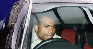 Arsenal defender Ashely Cole attends a Premier League hearing investigating an alleged illegal approach by Chelsea in 2005.