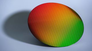 Intel 18A wafer