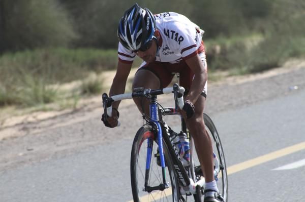 A Qatari rider on the attack