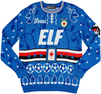 Classic Football Shirts ELF #10 Sampdoria Christmas Jumper