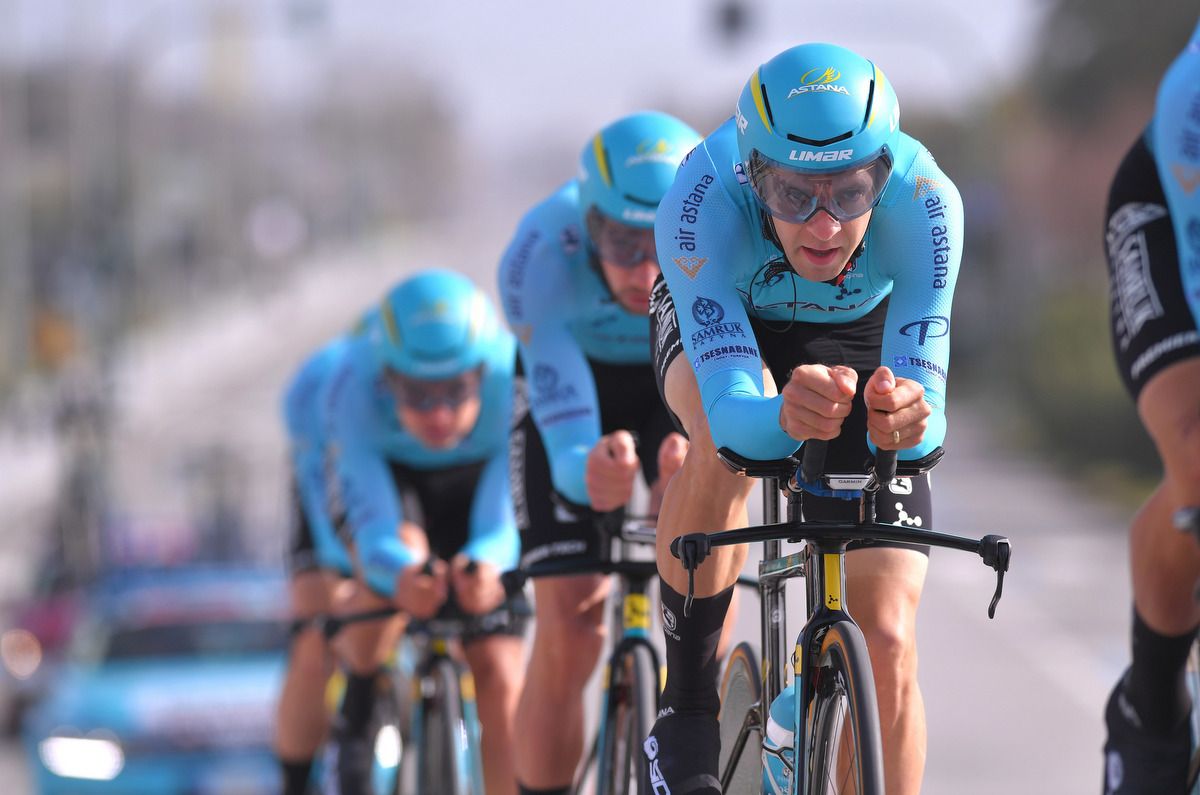 Tanel Kangert in the Astana set up