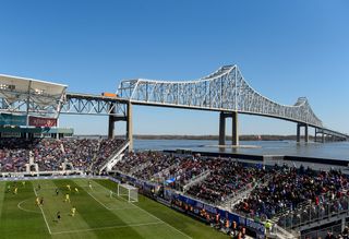 General view of Subaru Park in Philadelphia, during a match between Colombia and USA in April 2016.