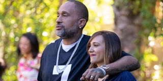 Kenya Barris as himself and Rashida Jones as Joya Barris on #blackAF (2020)