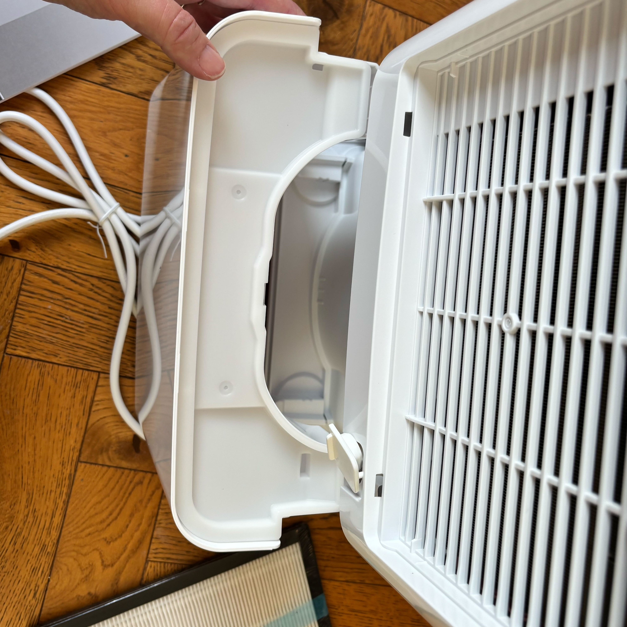 water tank on dryzone dehumidifier