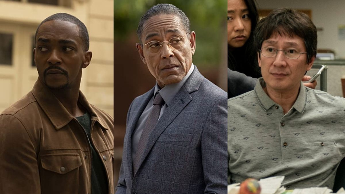 Anthony Mackie, Giancarlo Esposito and Ke Huy Quan