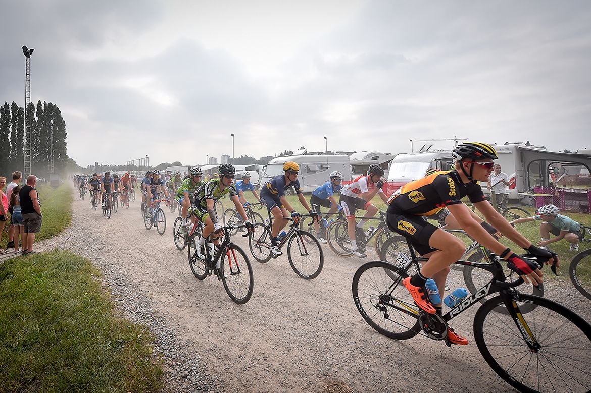 A gravel grinder section in Schaal Sels