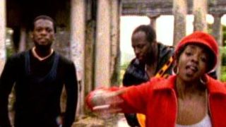 The Fugees in the video for "Fu-Gee-La"