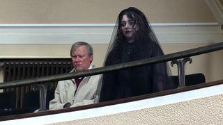 Roy and Nina wait for the verdict in Coronation Street