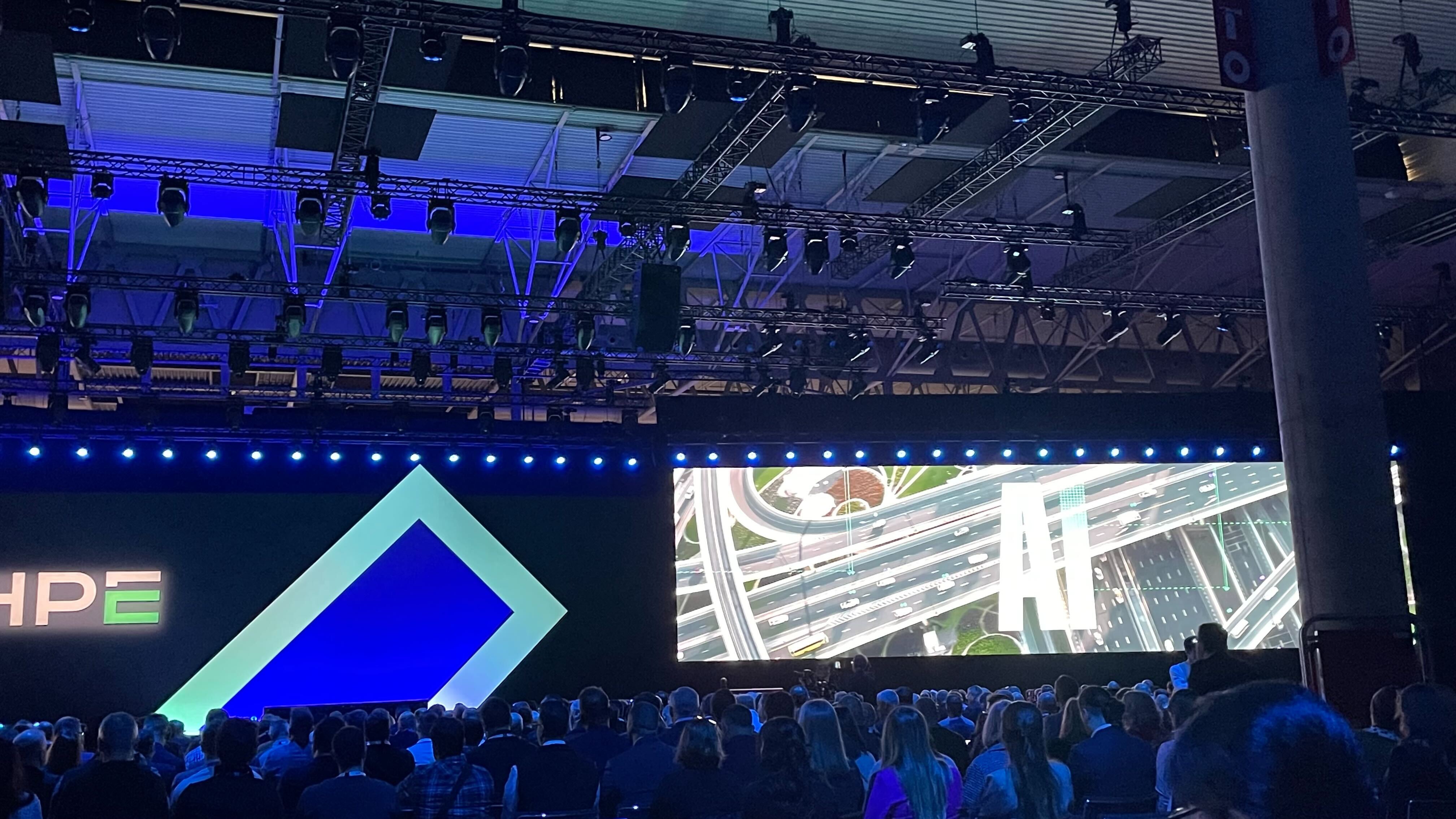 HPE Discover main stage