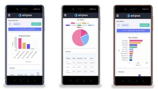 The AirPOS reporting app is an ideal compliment to the POS system