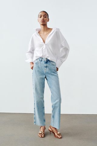 High Rise Z1975 Straight Leg Jeans