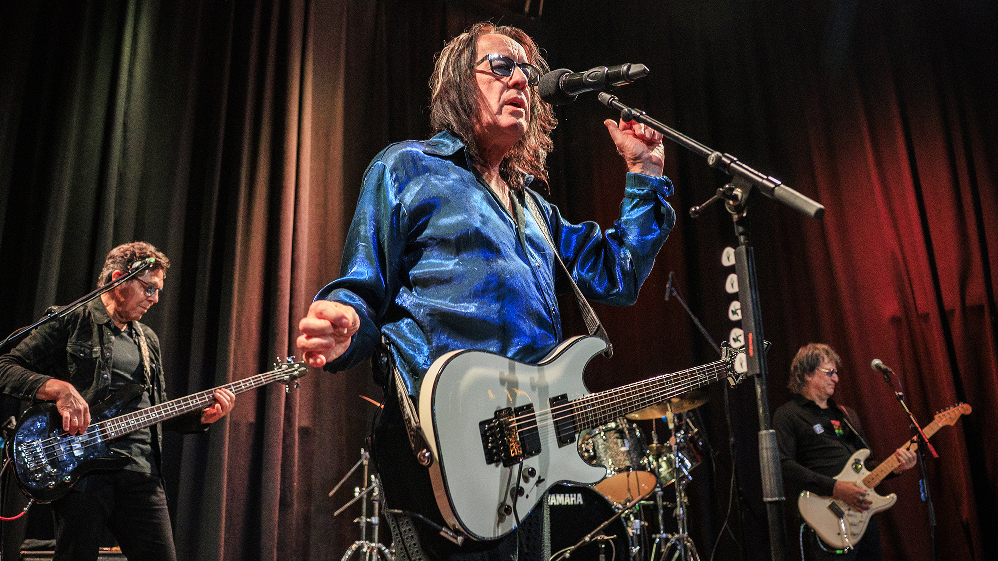 Todd Rundgren performs onstage during a concert at Cosmopolite Scene on November 05, 2025 in Oslo, Norway.