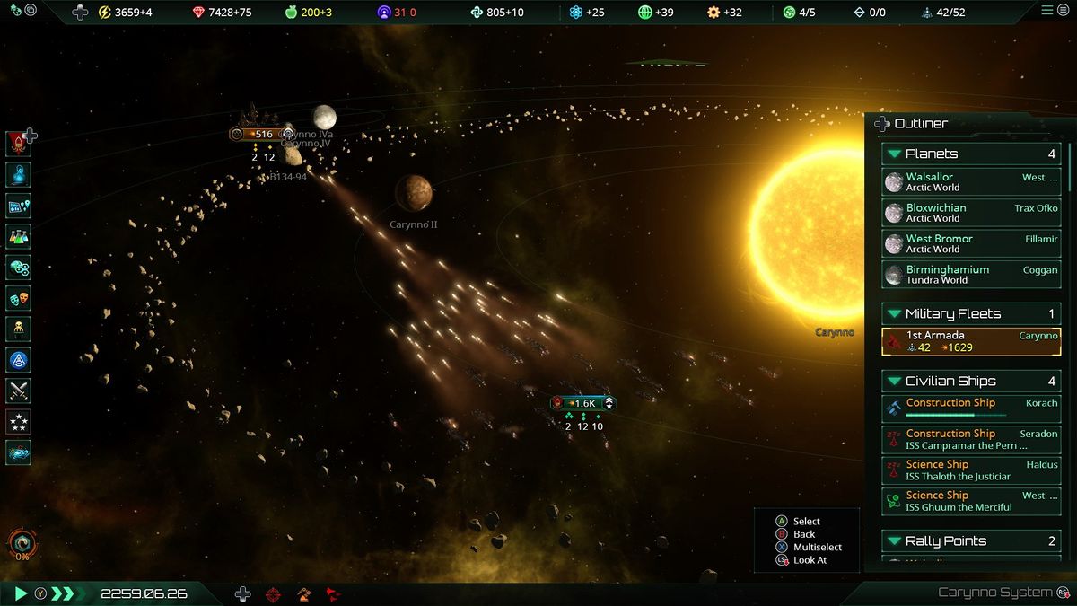 Stellaris Xbox One Review Infectious Interstellar Strategy Windows