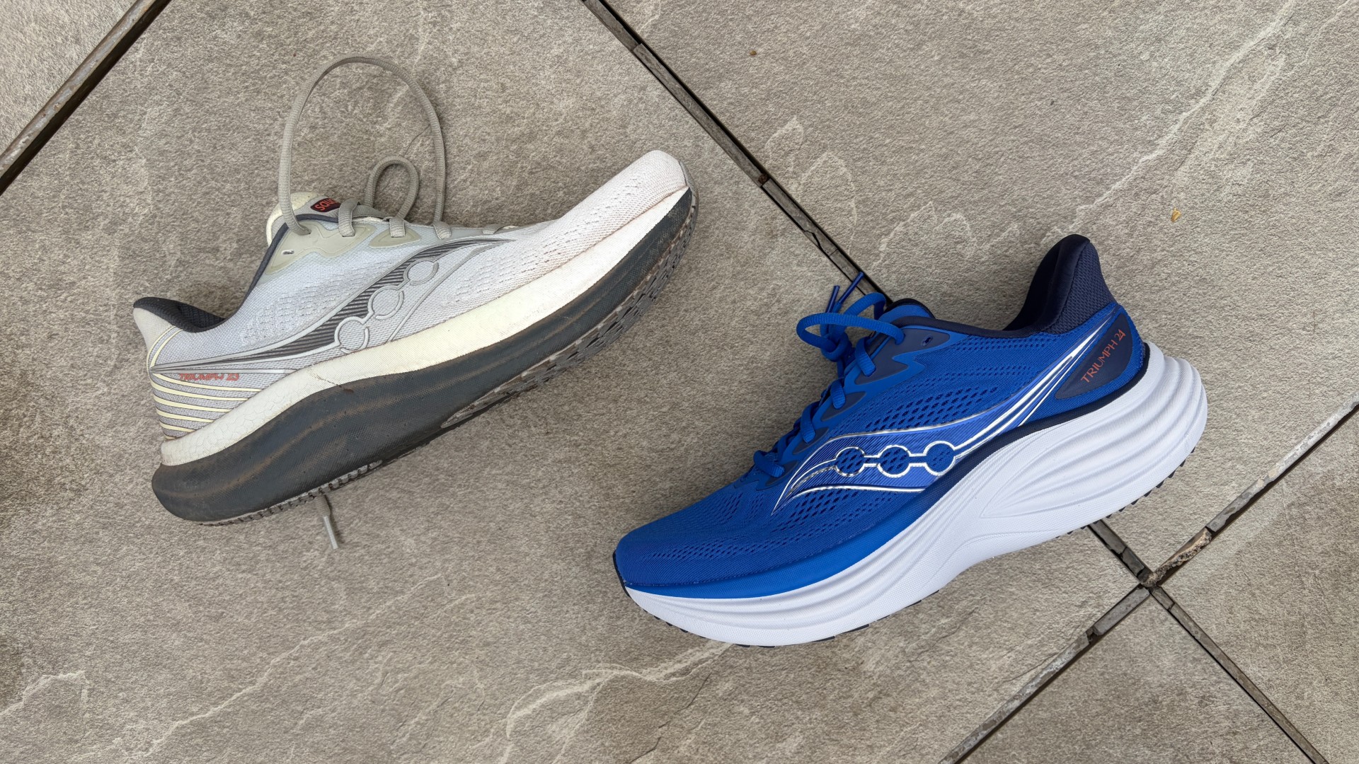 Saucony Triumph 23 and Saucony Triumph 24