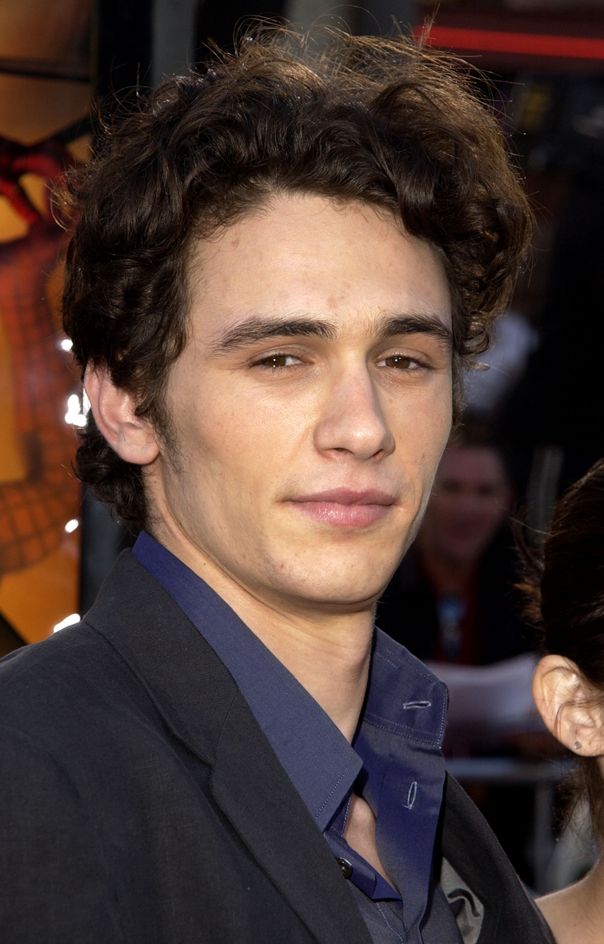 James Franco attends the premiere of Spider-man
