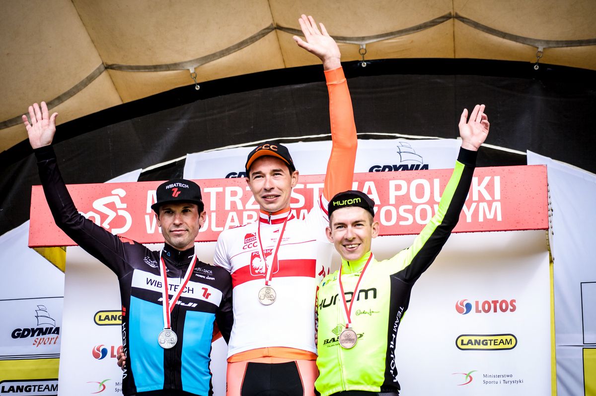 The Polish podium