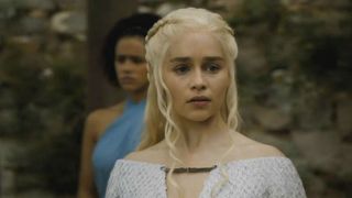 Emilia Clarke as Daenerys Targaryen in Game of Throne