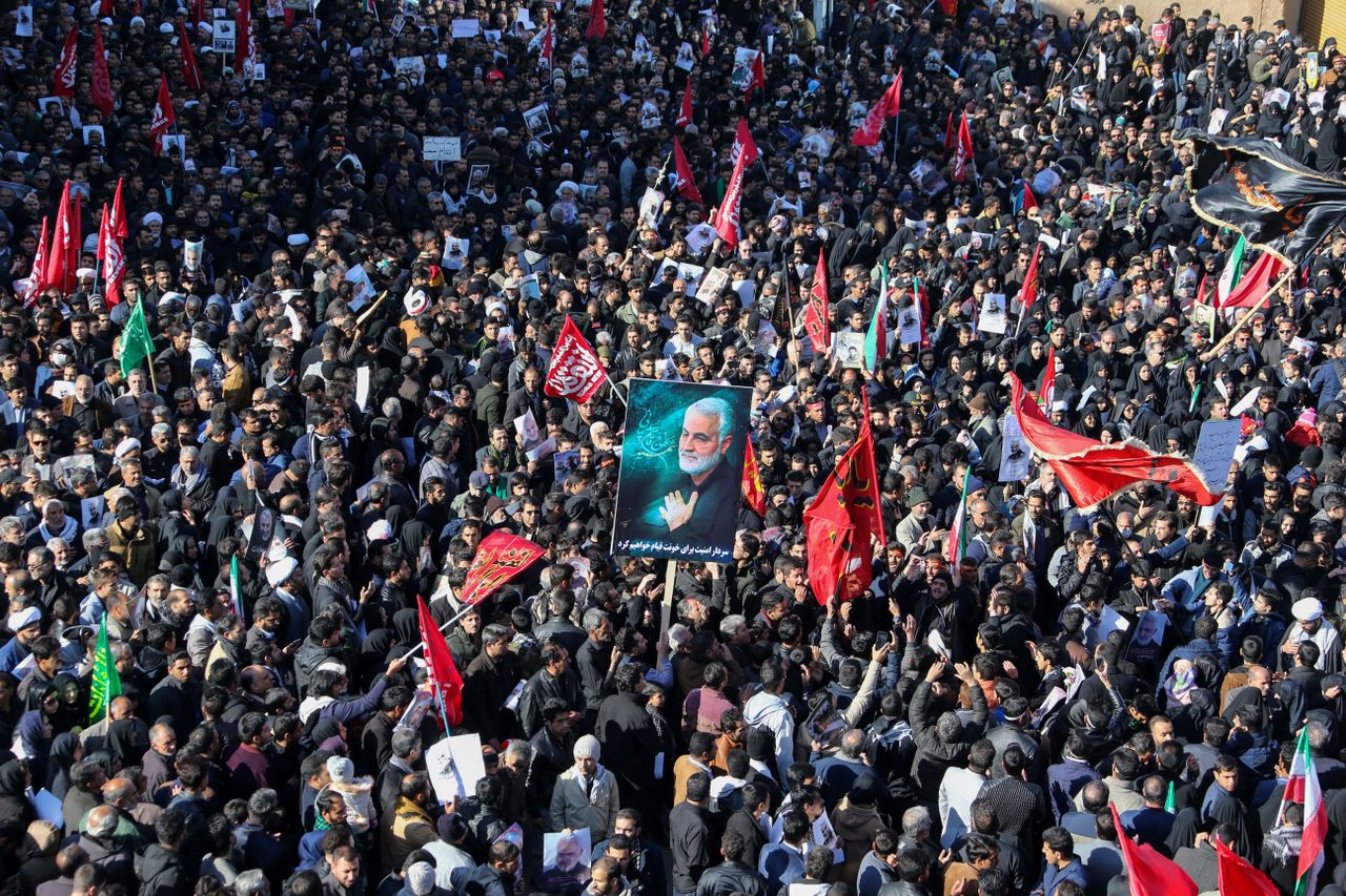 Mourners for Soleimani