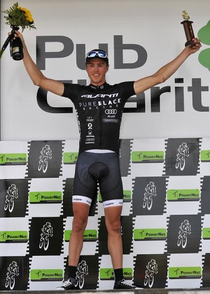 Stage five winner Mike Northey of Pure Black Racing.
