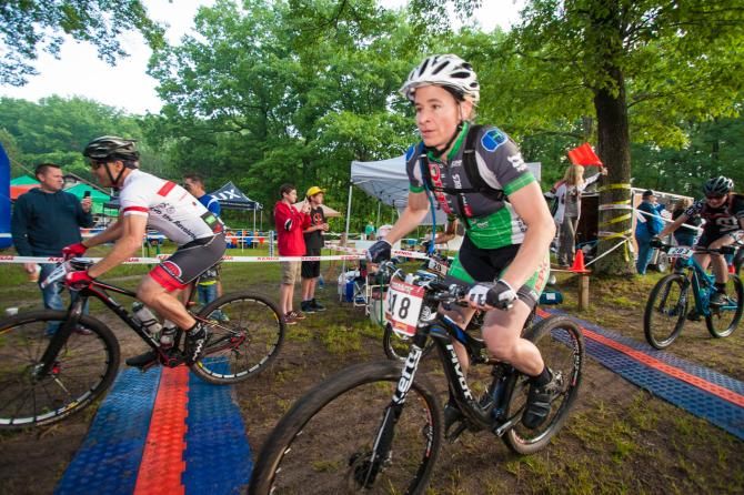 Karen Potter at the start
