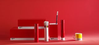 Collection of colourful Pantone products from Copenhagen Design
