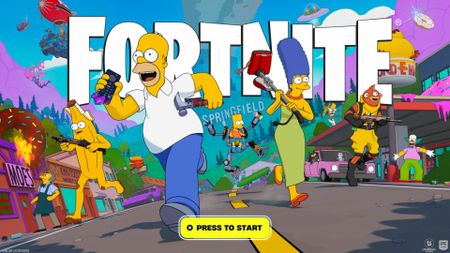 Fortnite The Simpsons