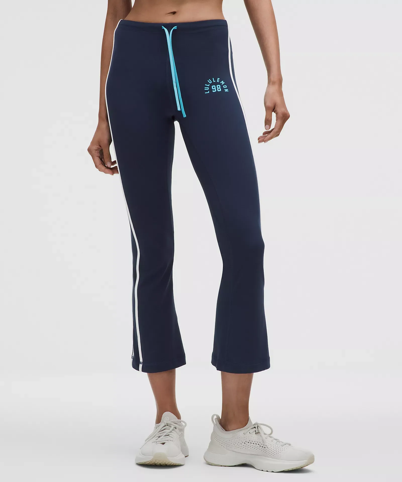 Lululemon, Nulu Sporty Trim Mid-Rise Flared Pant