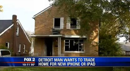 Detroit man will trade you his fixer-upper home for an iPhone 6