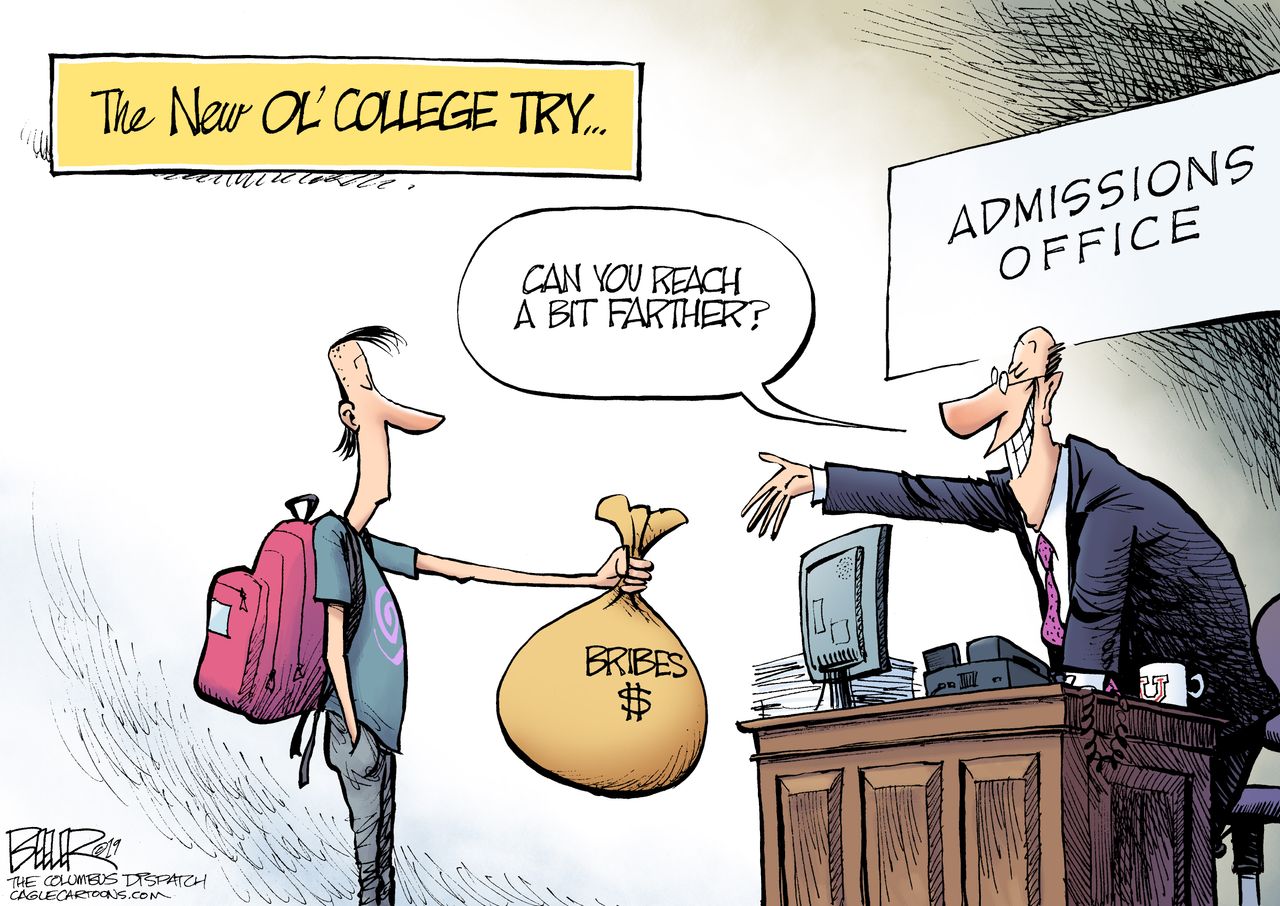 Editorial Cartoon U.S.&amp;amp;nbsp; College admissions bribery scandal&amp;amp;nbsp;