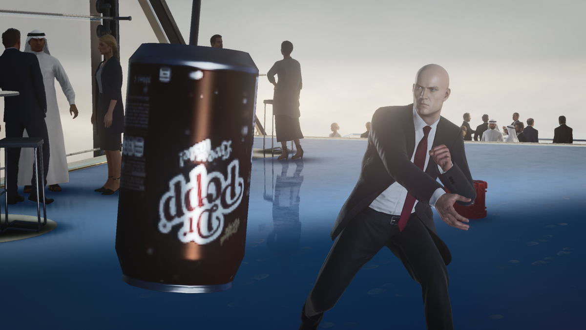 The Joy Of Bashing People Over The Head With Everyday Objects In Hitman Pc Gamer