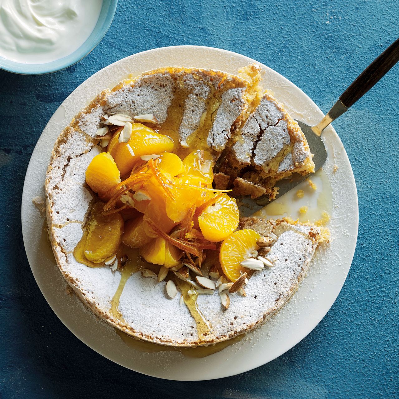 Clementine Tarta de Santiago photo