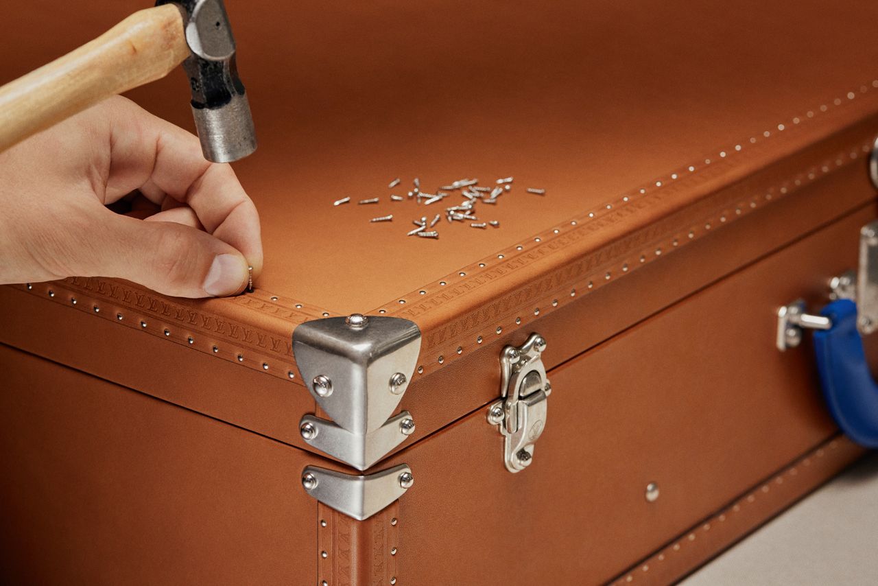 Work in progress on the Singer - Classic accessory set created in collaboration with Louis Vuitton