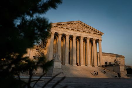 The Supreme Court building. 